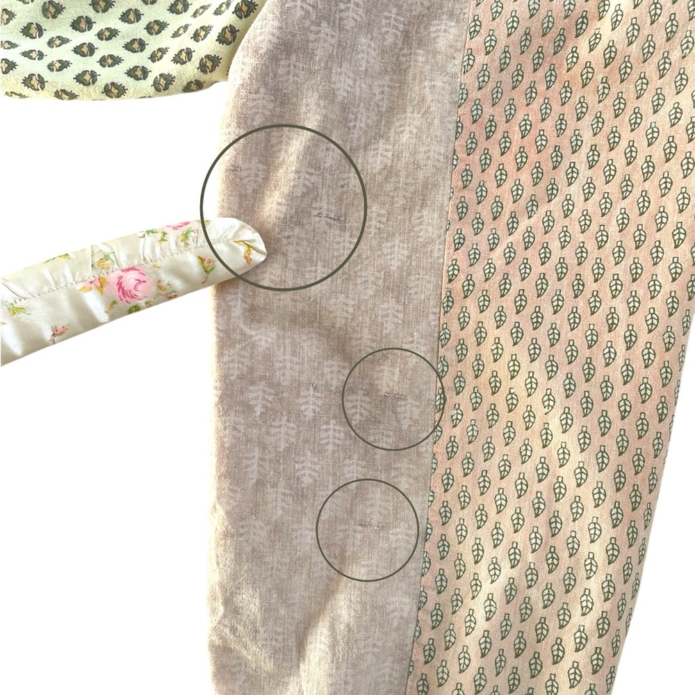 Vintage Pastel Patchwork Zip Up Jacket - image 8